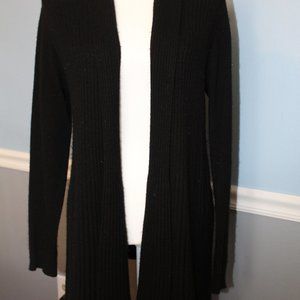 Charter Club Cashmere Open Front Ribbed Cardigan